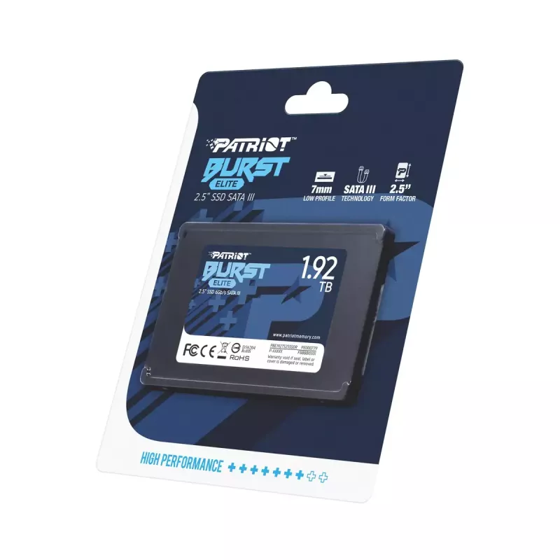SSD Patriot Burst Elite 1,92TB 2,5 inch SATA 3.0 PBE192TS25SSDR