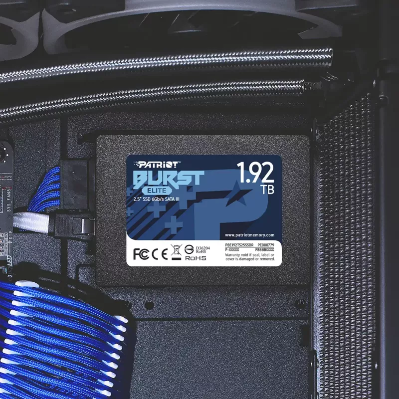 SSD Patriot Burst Elite 1,92TB 2,5 inch SATA 3.0 PBE192TS25SSDR