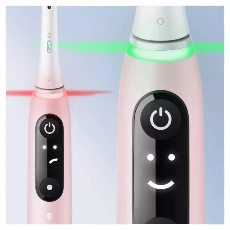 Oral-B iO Duo volwassenen triltandenborstel zwart, rosé