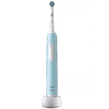 Oral-B Pro 1 Cross Action volwassenen roterende tandenborstel blauw, wit