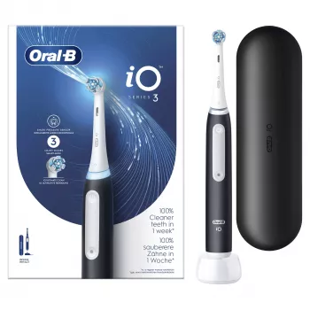 Oral-B elektrische tandenborstel volwassenen roterend-oscillerende tandenborstel zwart wit
