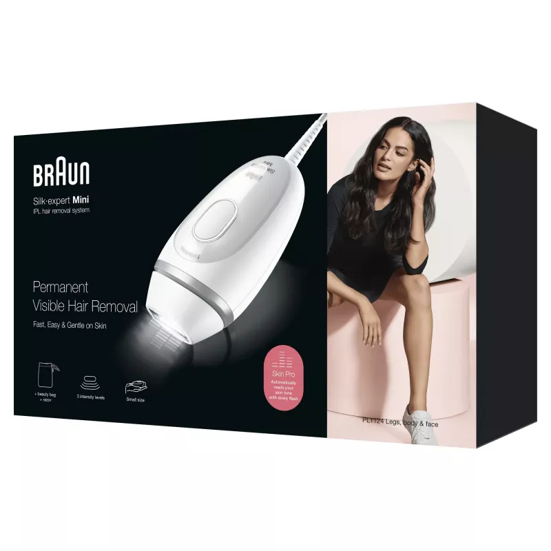 Epilator Braun Silk-expert Mini PL1124 Intense pulsed light IPL wit