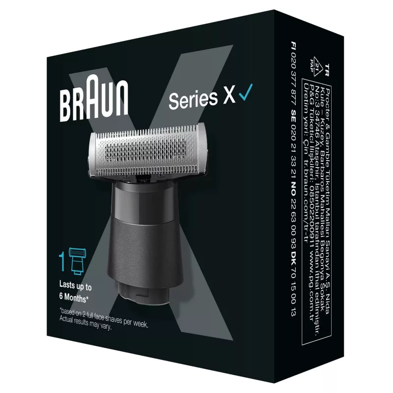 Scheerkop Braun XT20 1 kop zwart