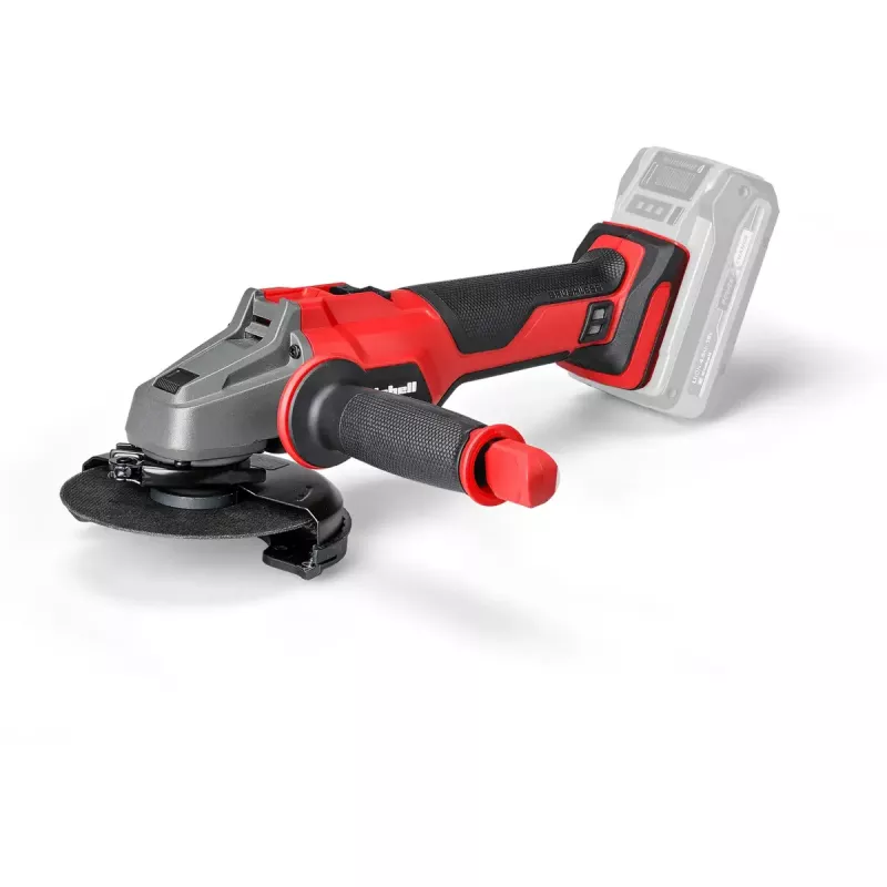 Accu-haakse slijper EINHELL AXXIO 18/125, 18V, 125 mm schijf, Li-Ion Plus 4,0 Ah