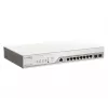 D-Link 10-poorts Gigabit PoE+ Nuclias Smart Managed Switch incl. 2x SFP-poorten