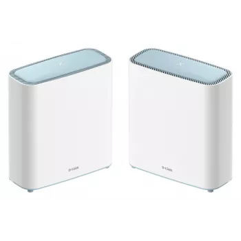 D-Link EAGLE PRO AI AX3200 Mesh-systeem (2-pack), wit, mesh-systeem, status, power, 510 m², dualband (2,4 GHz / 5 GHz), Wi-Fi 6 (802.11ax)