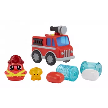 MGA Entertainment DohKins brandweerauto & brandweerman, kleiset, veelkleurig, kind, jongen/meisje, 3 jaar, 99 jaar