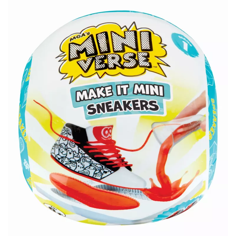 Miniverse Make It Mini Sneakers in PDQ, 8 jaar, veelkleurig, kunststof