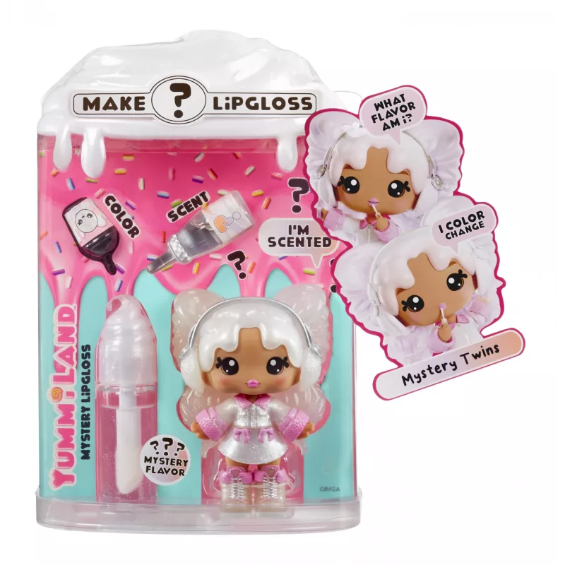 MGA Entertainment Yummiland Lip Gloss pop Serie 2 - Mystery Chase 2 (Neopolitan/Avery Ice Cream)