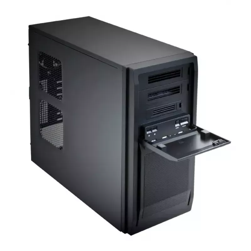 Chieftec LF-02B-OP computerbehuizing Midi Tower zwart