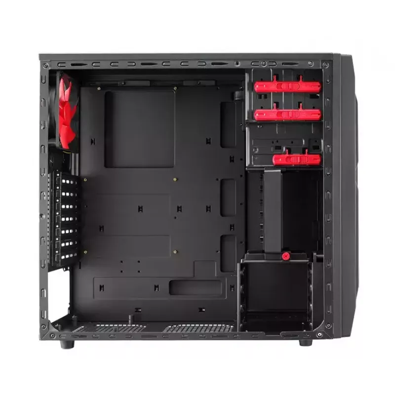 Chieftec LF-02B-OP computerbehuizing Midi Tower zwart
