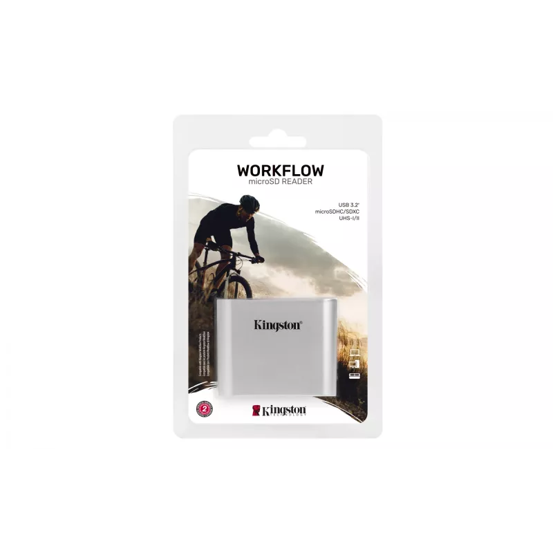 Kingston Technology USB3.2 Gen1 Workflow Dual-Slot microSDHC/SDXC UHS-II kaartlezer