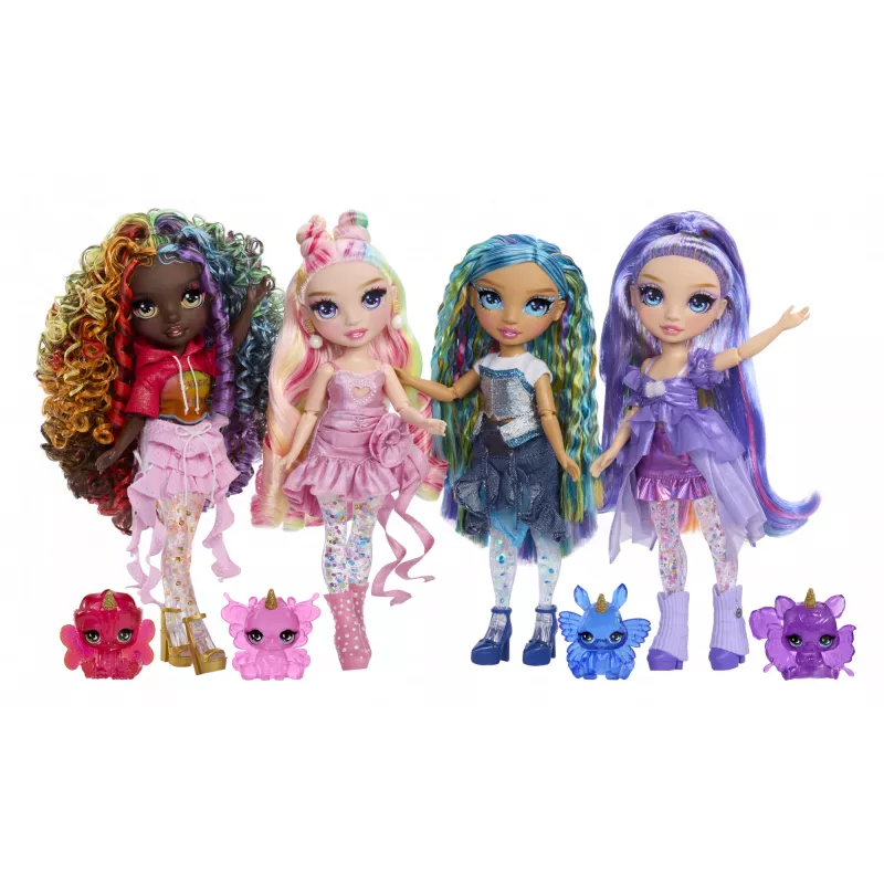 Rainbow High Rainbow Shimmers met slijm modepop - Violet (paars)