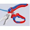 Knipex 95 05 20 SB tang roestvrij staal kunststofgreep blauw rood