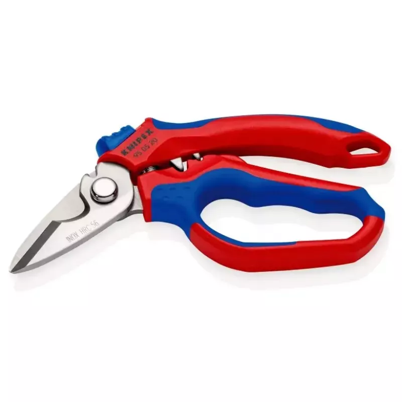 Knipex 95 05 20 SB tang roestvrij staal kunststofgreep blauw rood