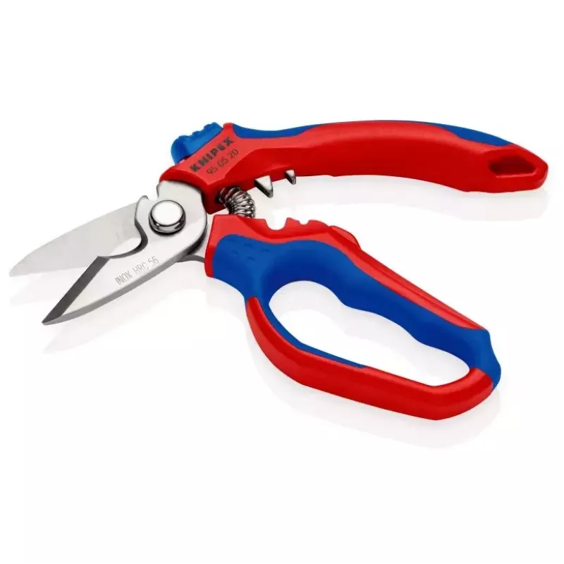 Knipex 95 05 20 SB tang roestvrij staal kunststofgreep blauw rood