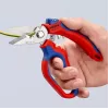 Knipex 95 05 20 SB tang roestvrij staal kunststofgreep blauw rood
