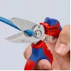 Knipex 95 05 20 SB tang roestvrij staal kunststofgreep blauw rood