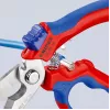 Knipex 95 05 20 SB tang roestvrij staal kunststofgreep blauw rood