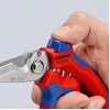 Knipex 95 05 20 SB tang roestvrij staal kunststofgreep blauw rood