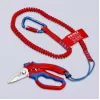 Knipex 95 05 20 SB tang roestvrij staal kunststofgreep blauw rood