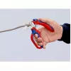 Knipex 95 05 20 SB tang roestvrij staal kunststofgreep blauw rood