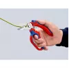 Knipex 95 05 20 SB tang roestvrij staal kunststofgreep blauw rood