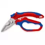 Knipex 95 05 20 SB tang roestvrij staal kunststofgreep blauw rood