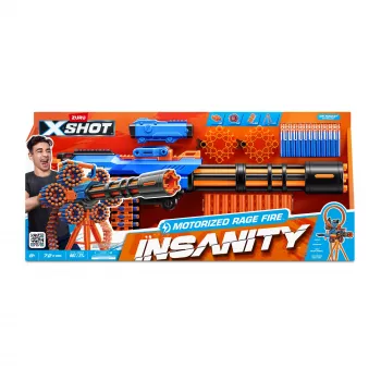 XSHOT Insanity Motorized Rage Fire (72 pijltjes) ZURU
