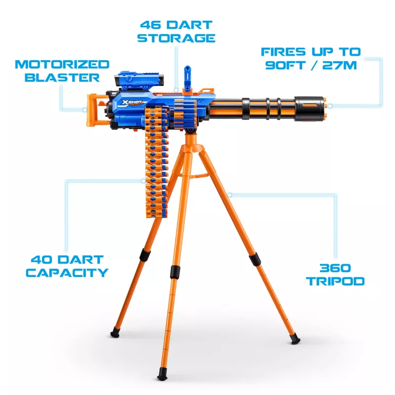 XSHOT Insanity Motorized Rage Fire (72 pijltjes) ZURU