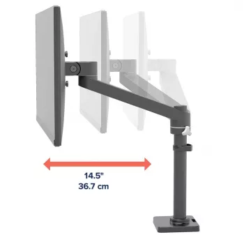 ERGOTRON NX monitorarm - matzwart