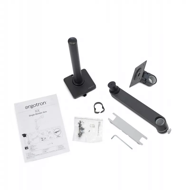 ERGOTRON NX monitorarm - matzwart