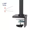 ERGOTRON NX monitorarm - matzwart