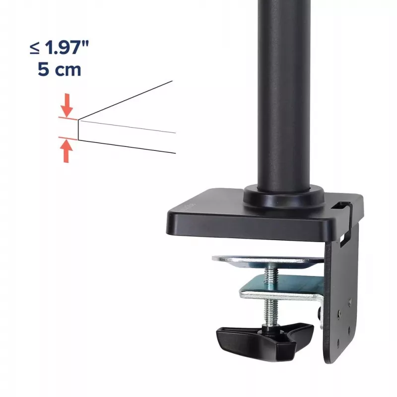 ERGOTRON NX monitorarm - matzwart