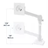 ERGOTRON NX monitorarm - wit