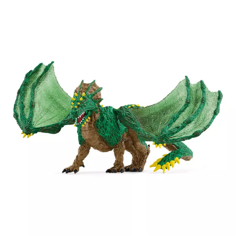 Speelgoed Schleich ELDRADOR CREATURES jungledraak 70791S bruin groen geel
