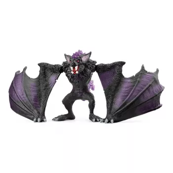 Speelgoed Schleich ELDRADOR CREATURES Shadow Bat zwart paars 70792S