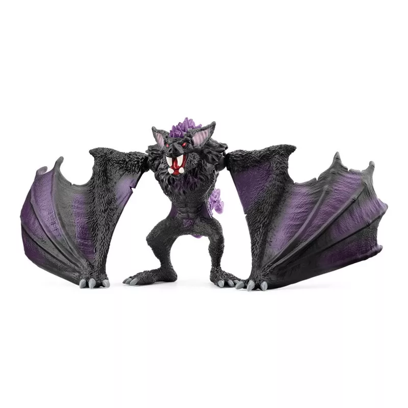 Speelgoed Schleich ELDRADOR CREATURES Shadow Bat zwart paars 70792S