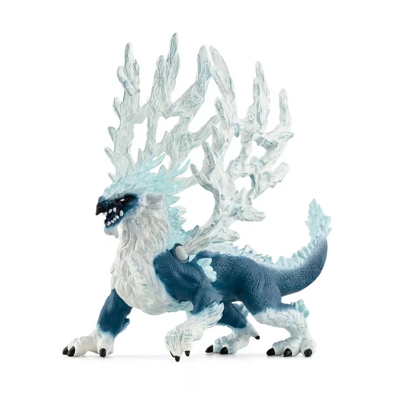 schleich ELDRADOR CREATURES Ice Dragon, 7 jaar, ijswereld, monsters en draken, blauw, wit, kunststof