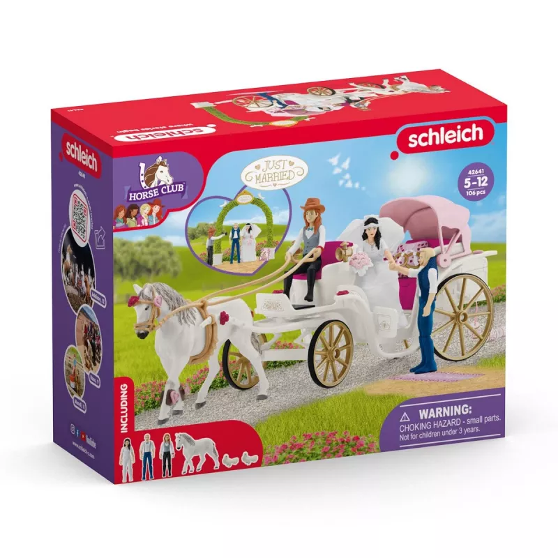Trouwkoets Schleich HORSE CLUB 42641S veelkleurig