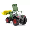 Tractor met aanhanger Schleich FARM WORLD 42608 zwart groen rood geel