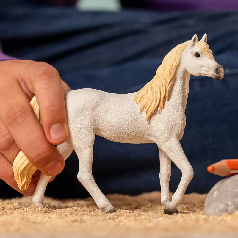 Schleich Horse Club Arabische merrie zwart blond wit 13983S