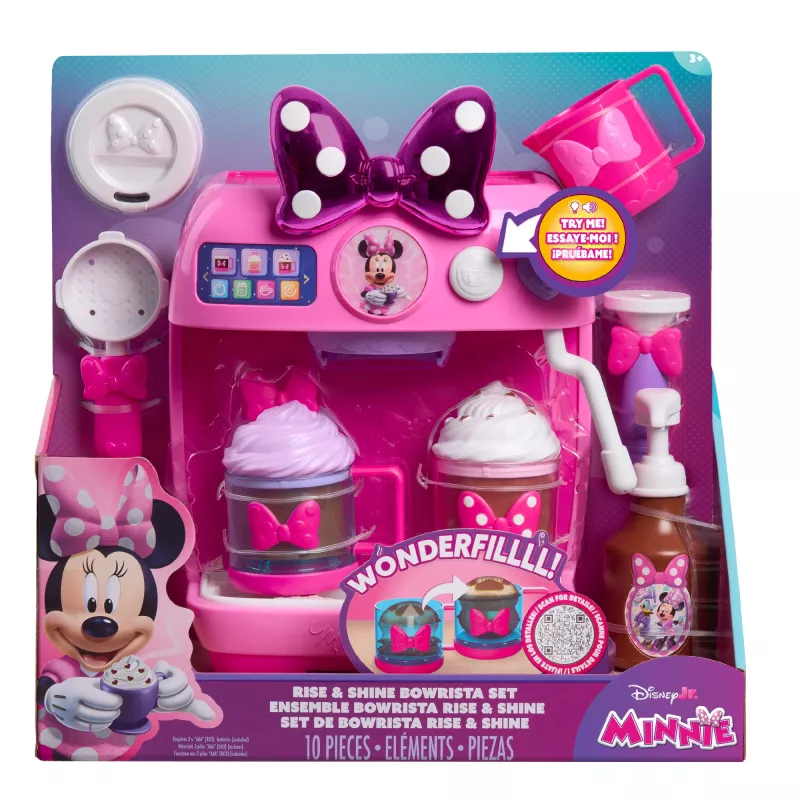 Just Play Disney Minnie Mouse Rise & Shine, 3 jaar, geluid, AAA, batterijen inbegrepen