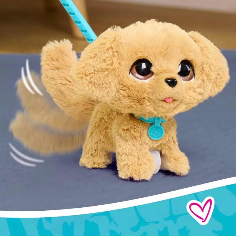 Just Play FurReal WagaLots golden retriever, jongen/meisje, 4 jaar, geluidseffecten