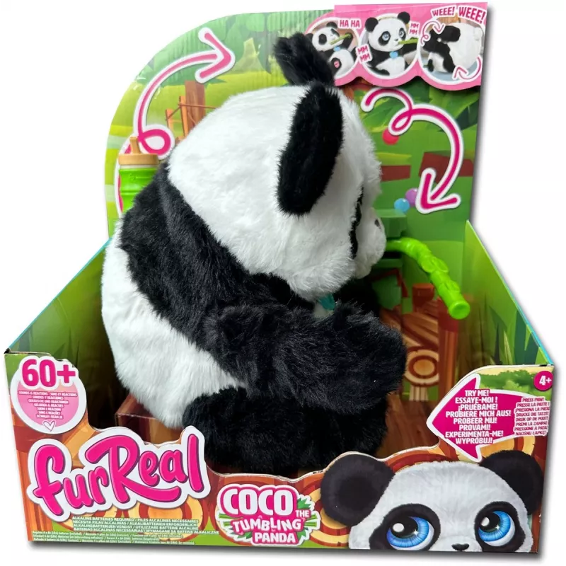 Just Play FurReal - Coco de rollende panda, jongen/meisje, 4 jaar, met geluid