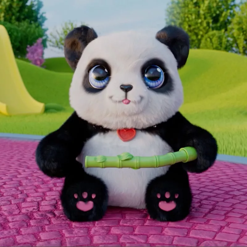 Just Play FurReal - Coco de rollende panda, jongen/meisje, 4 jaar, met geluid