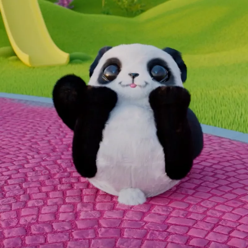 Just Play FurReal - Coco de rollende panda, jongen/meisje, 4 jaar, met geluid