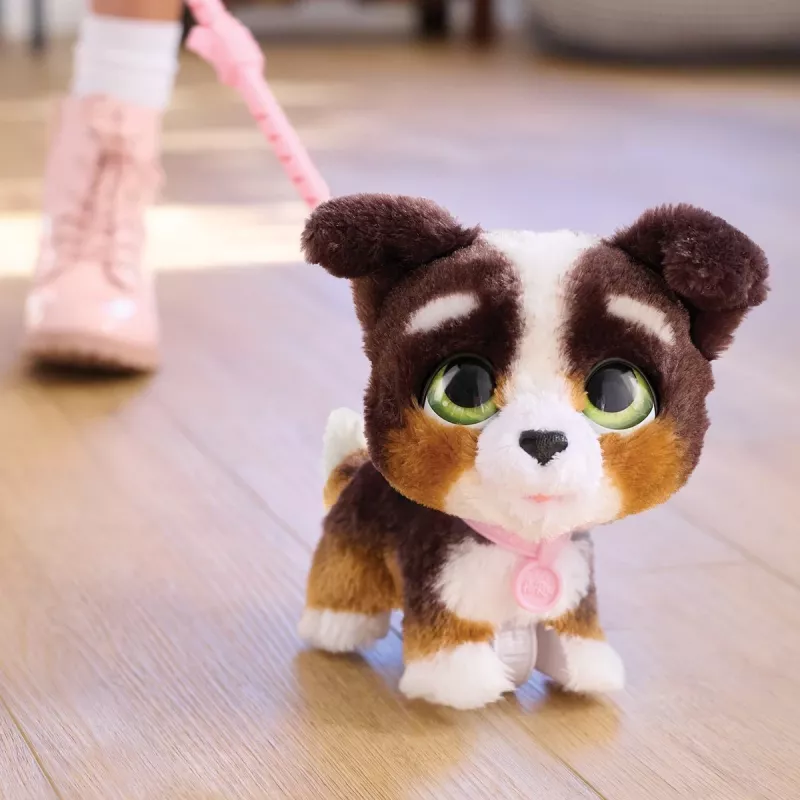 FurReal Walkalots Bernedoodle puppy, jongen/meisje, 4 jaar, met geluiden