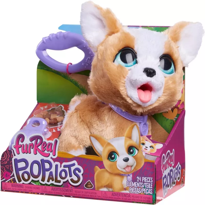 FurReal Poop-a-lots corgi, jongen/meisje, 4 jaar, met geluid