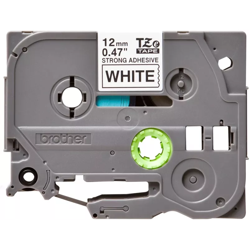 Labeltape Brother TZe-S231 12mm zwart op wit